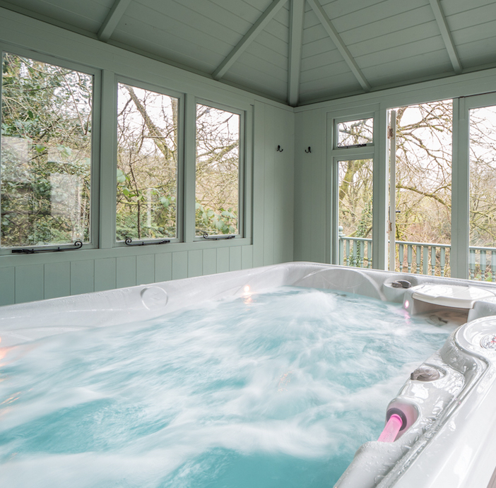 Blaenfforest Dairy Parlour Private Hot Tub, west wales holiday cottages, cottages with hot tubs wales, pet friendly holidays