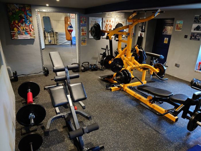 Holiday gym equipment